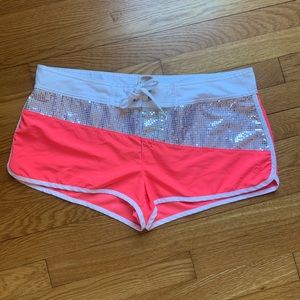 Neon Pink Swim Shorts